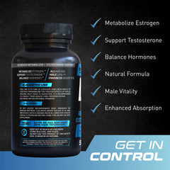 PrimeGENIX DIM3X capsules closeup showing easy-to-swallow daily use