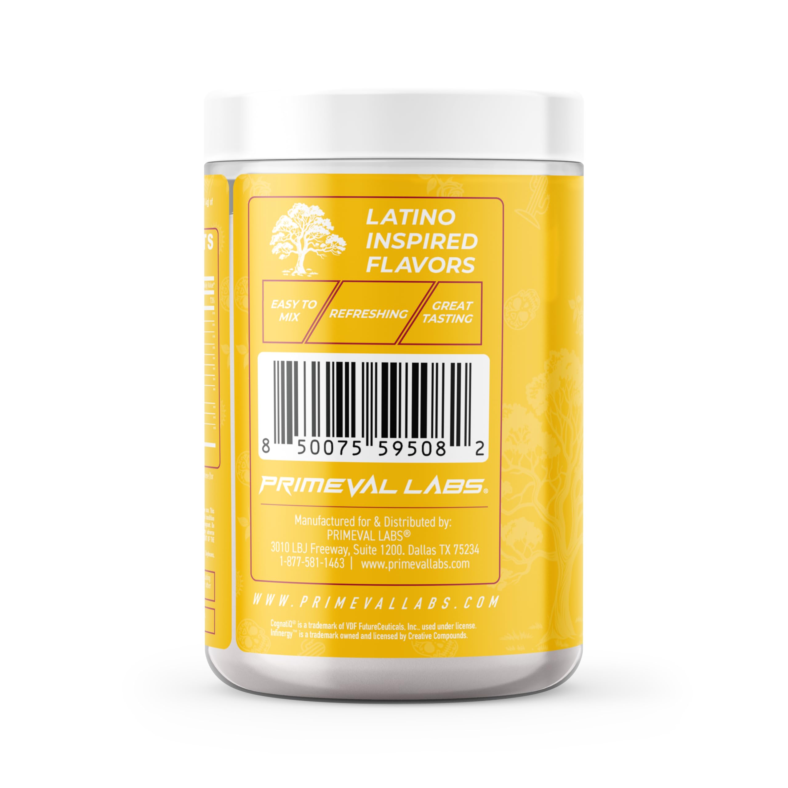 Primeval Labs PRE with Beta-Alanine enhances muscular endurance during sets