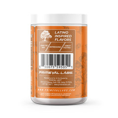 Primeval Labs PRE high-stim L-Citrulline visual for pumps and improved blood flow during training.