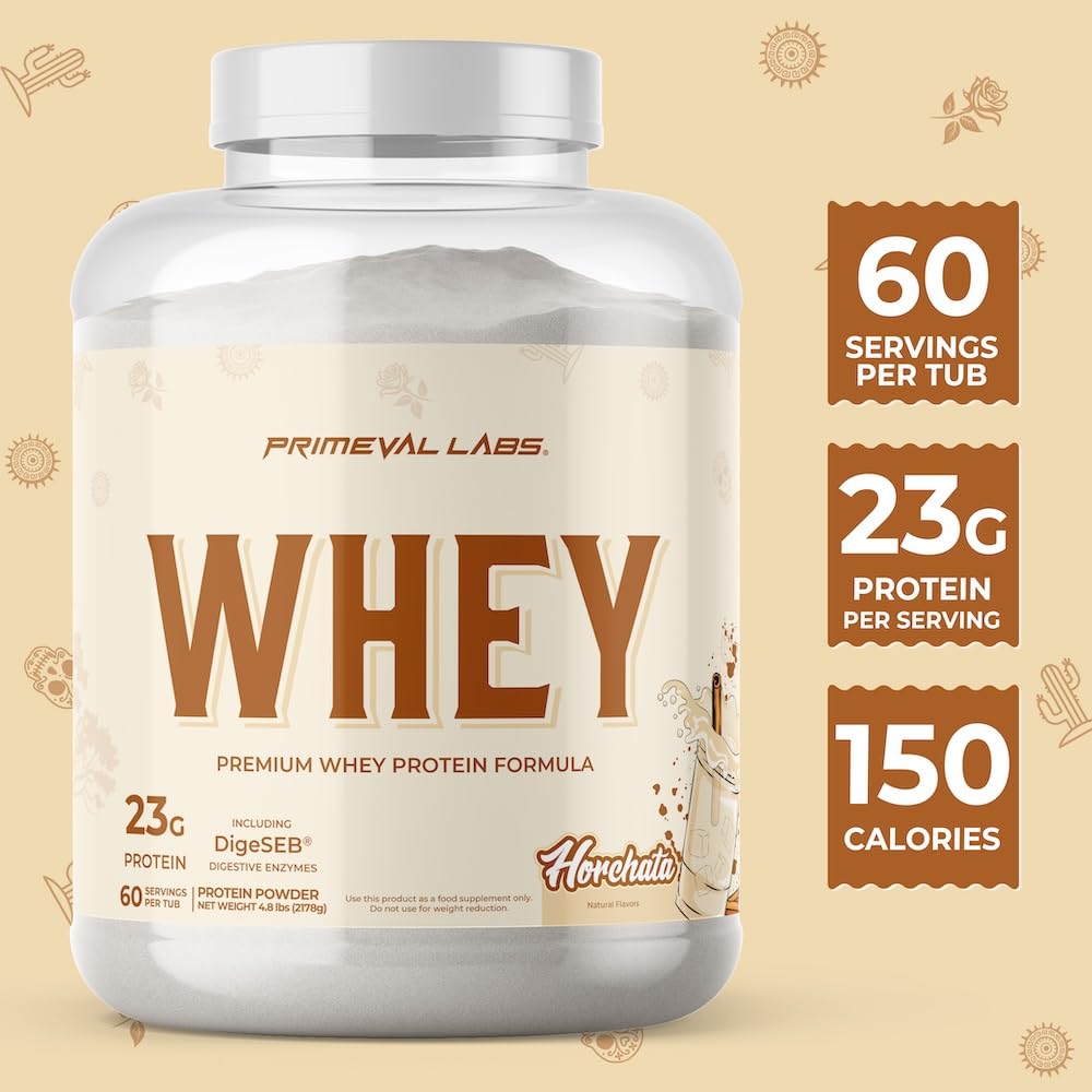 Primeval Labs Pure Whey highlights bioactive fractions for absorption and recovery