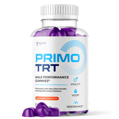 PrimoTRT Gummies bottle front view