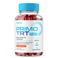 Primo TRT Gummies bottle with label