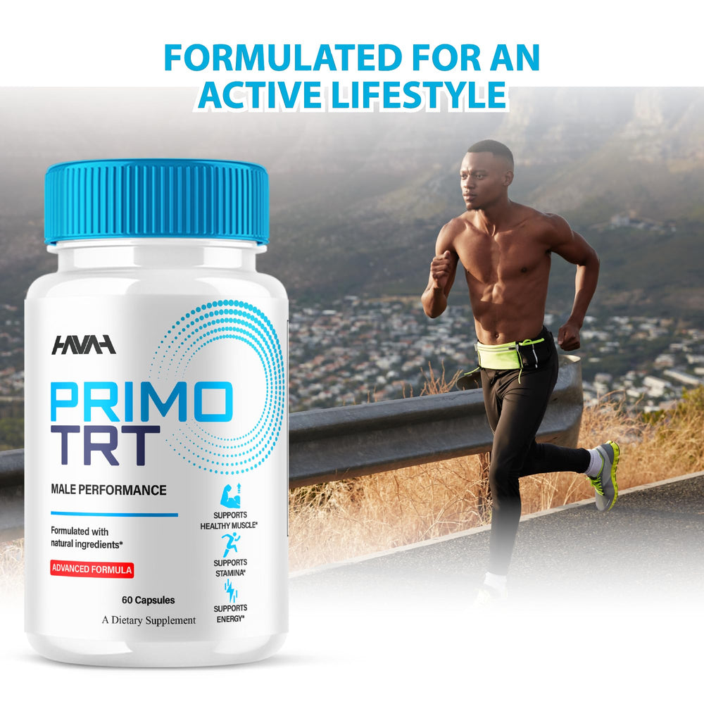 PrimoTRT Maximum Support capsules bottle with label