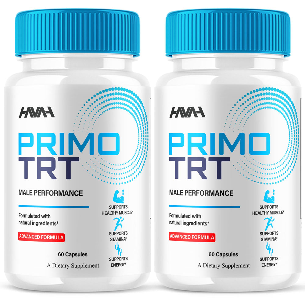 PrimoTRT 2-pack supplement bottle