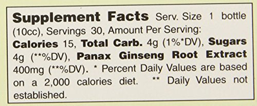 High-quality ingredients featured in Prince Of Peace ginseng extractum.