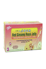 Box and bottle of Prince of Peace Red Ginseng Royal Jelly dietary supplement