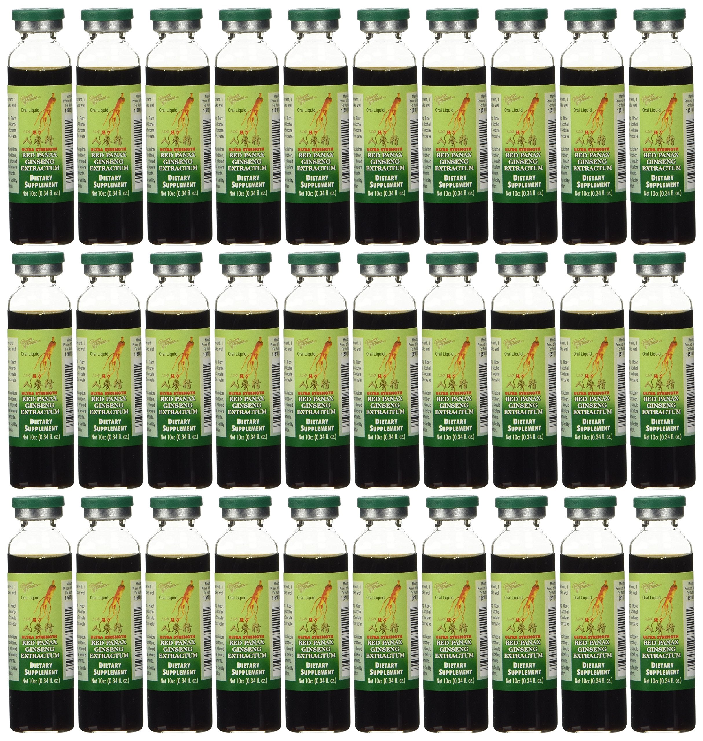 Prince of Peace Red Panax Ginseng Extractum Ultra Strength bottle and packaging