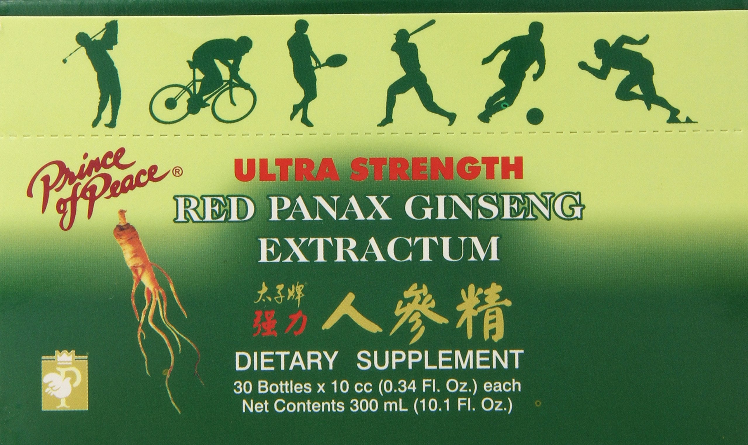 Close-up of Ultra Strength Red Panax Ginseng Extractum liquid dropper