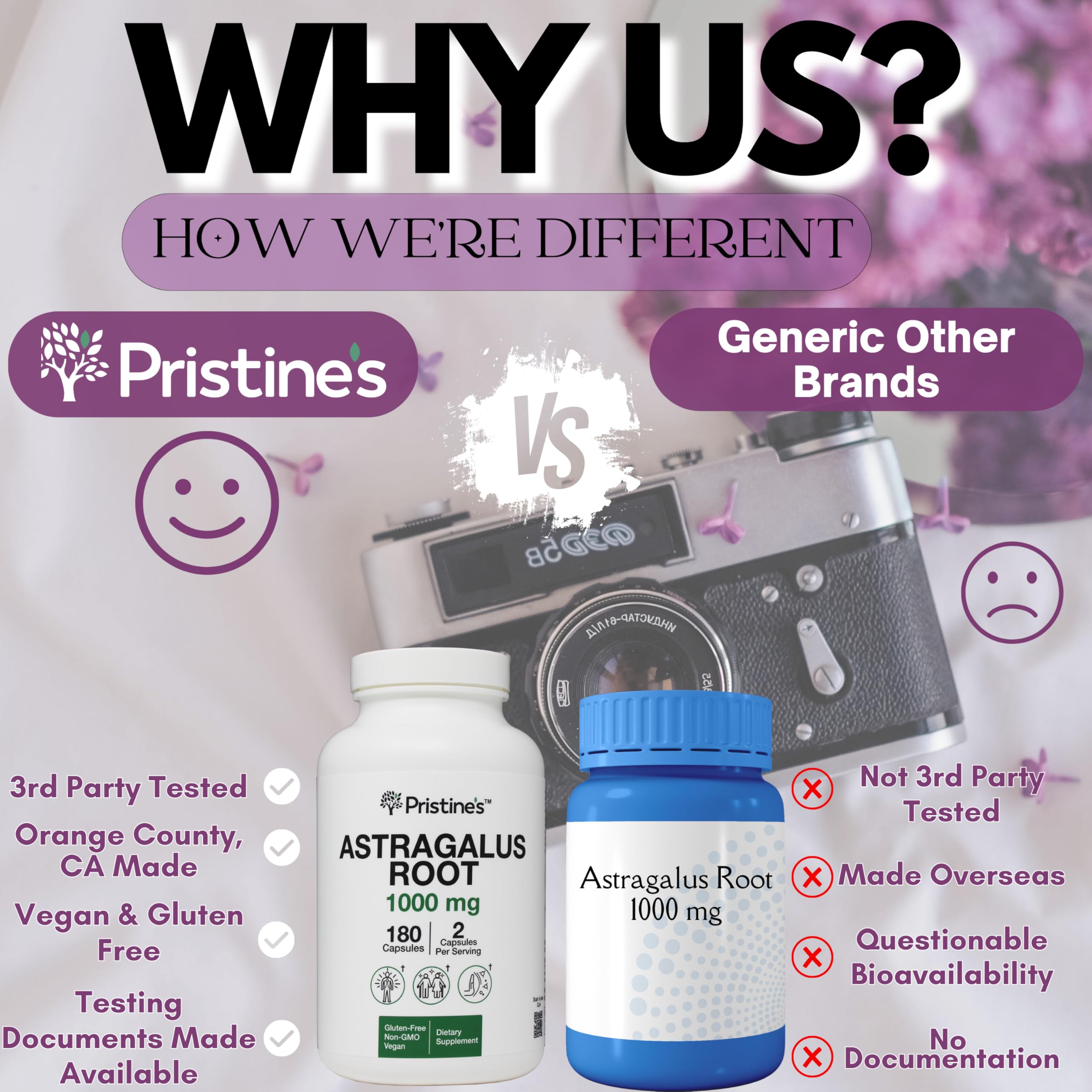 Gluten-free and Non-GMO labeling on packaging