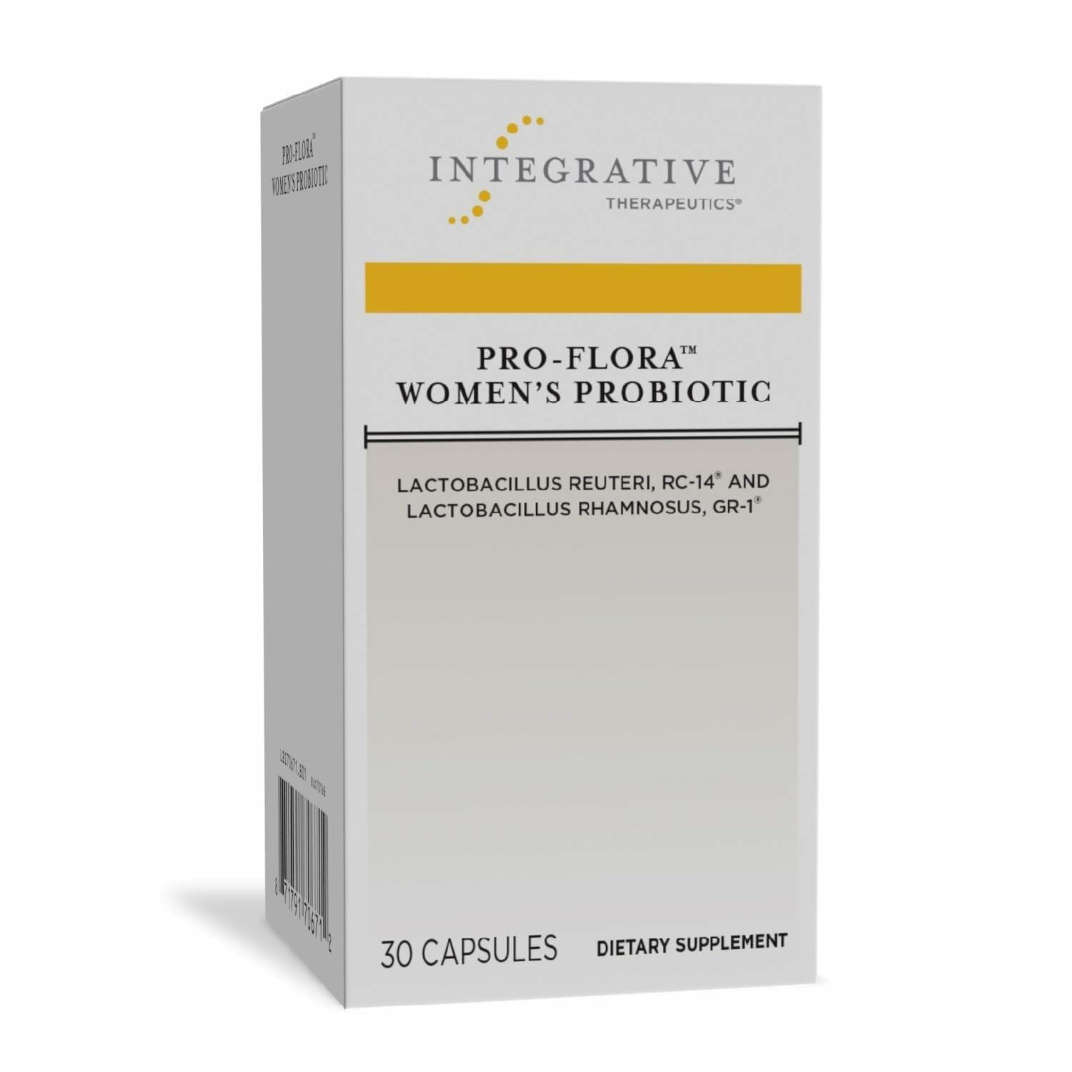 Pro-Flora Women’s Probiotic bottle with label