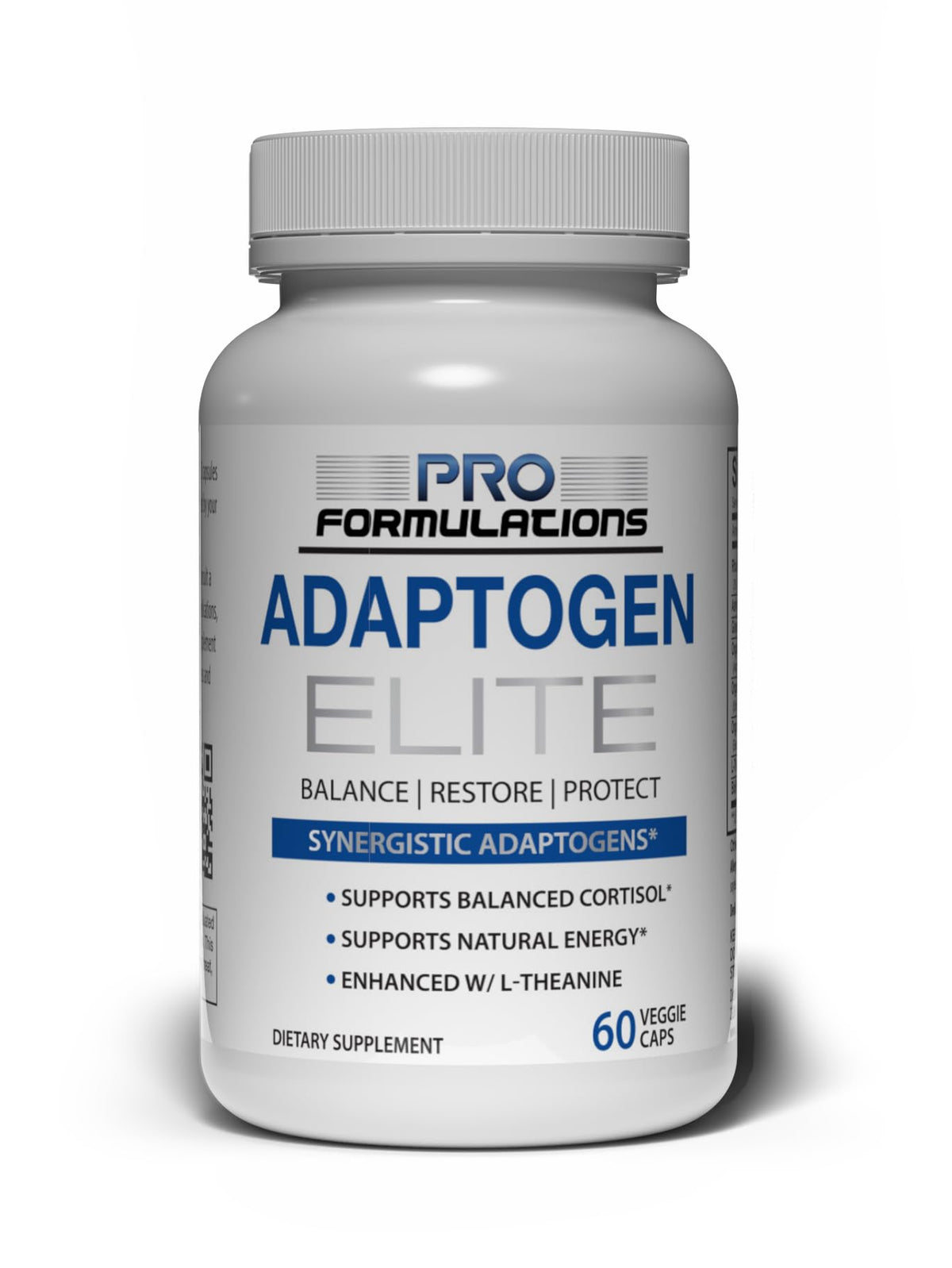 Pro Formulations MD Adaptogen Elite bottle with 60 capsules
