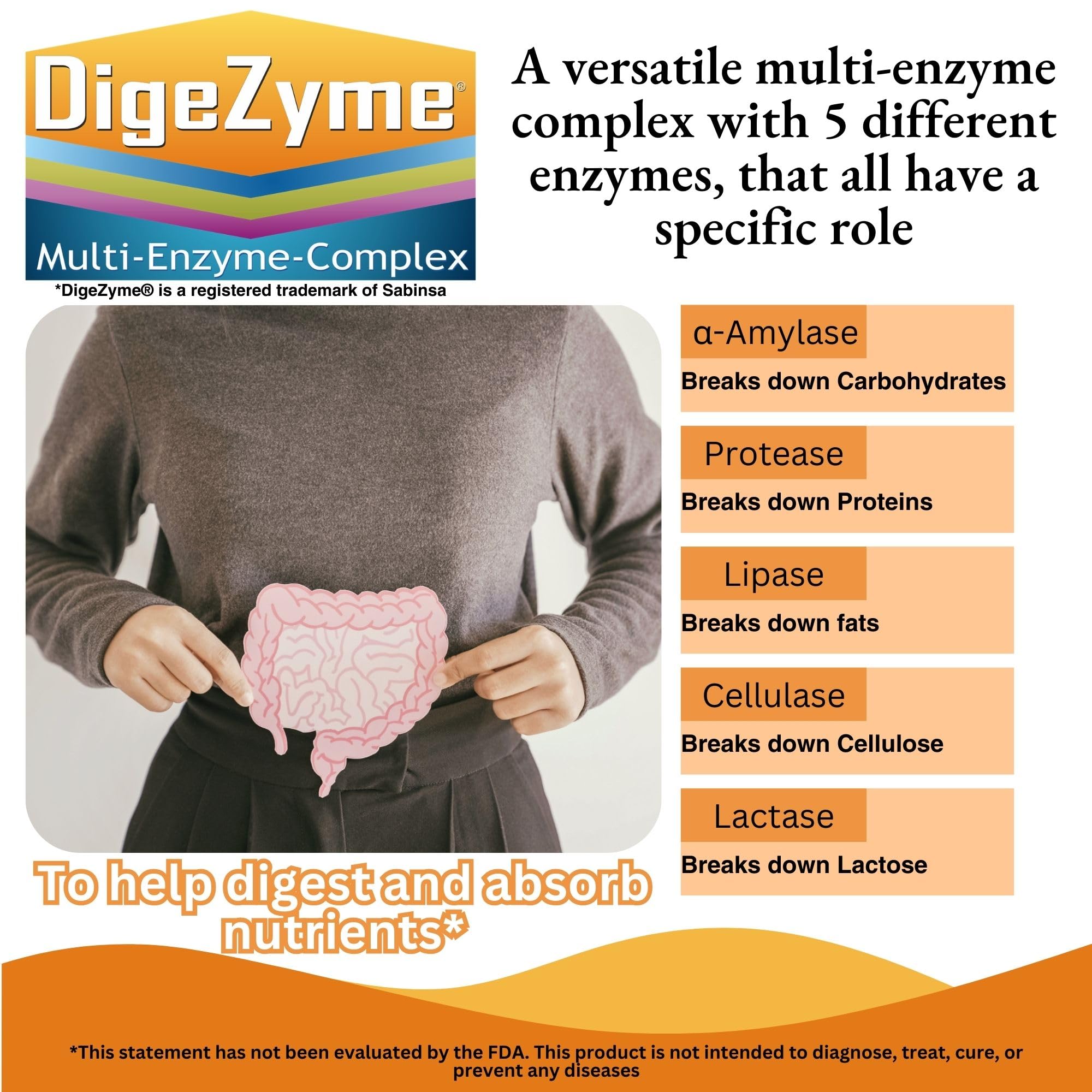 Serving suggestion: one sachet per day of Pro Mix Light Enzyme Plus