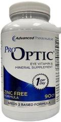 PRO-Optic Traditional Zinc Free AREDS2 bottle front view