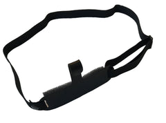 Model wearing Pro-Nose Guard Black for eyeglasses suspension