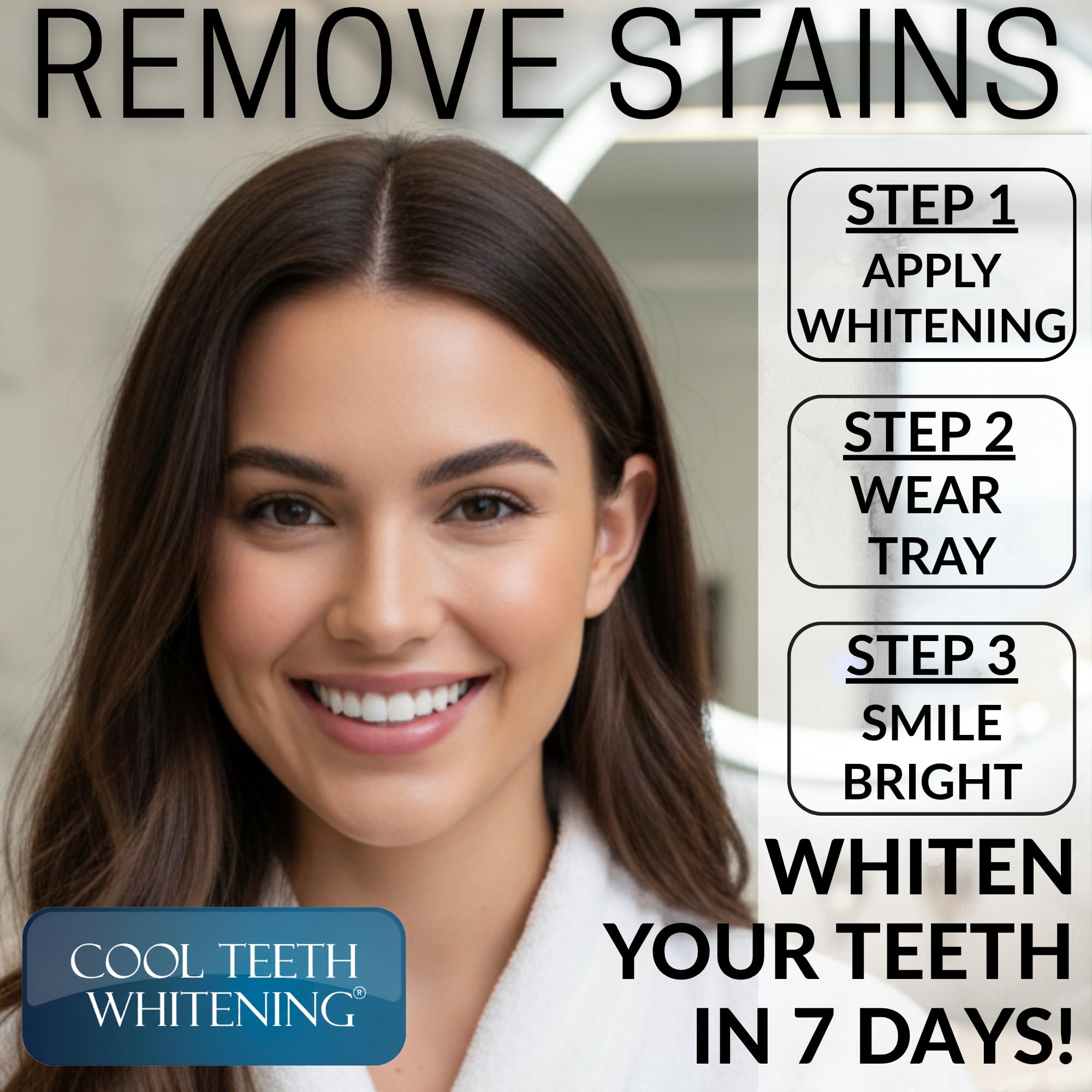 Storage case for whitening kit