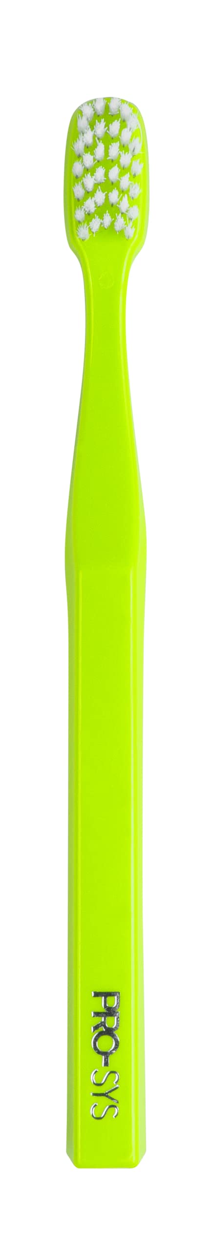 Soft bristles gentle on sensitive teeth and gums