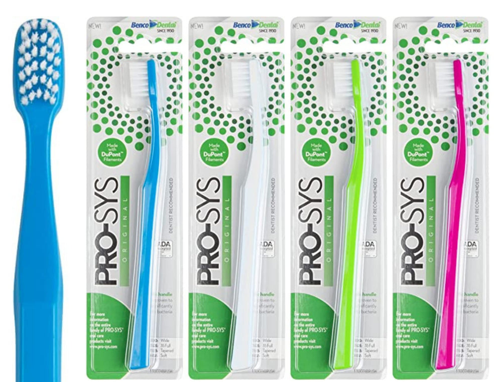 PRO-SYS Soft Wide Toothbrush Pack of 4 – main product image