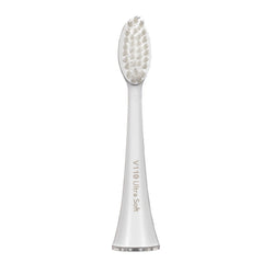 Close-up view of V110 Ultra Soft replacement head bristles