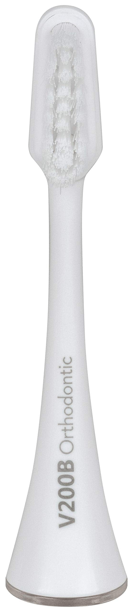 V200B orthodontic replacement head with normal soft bristles