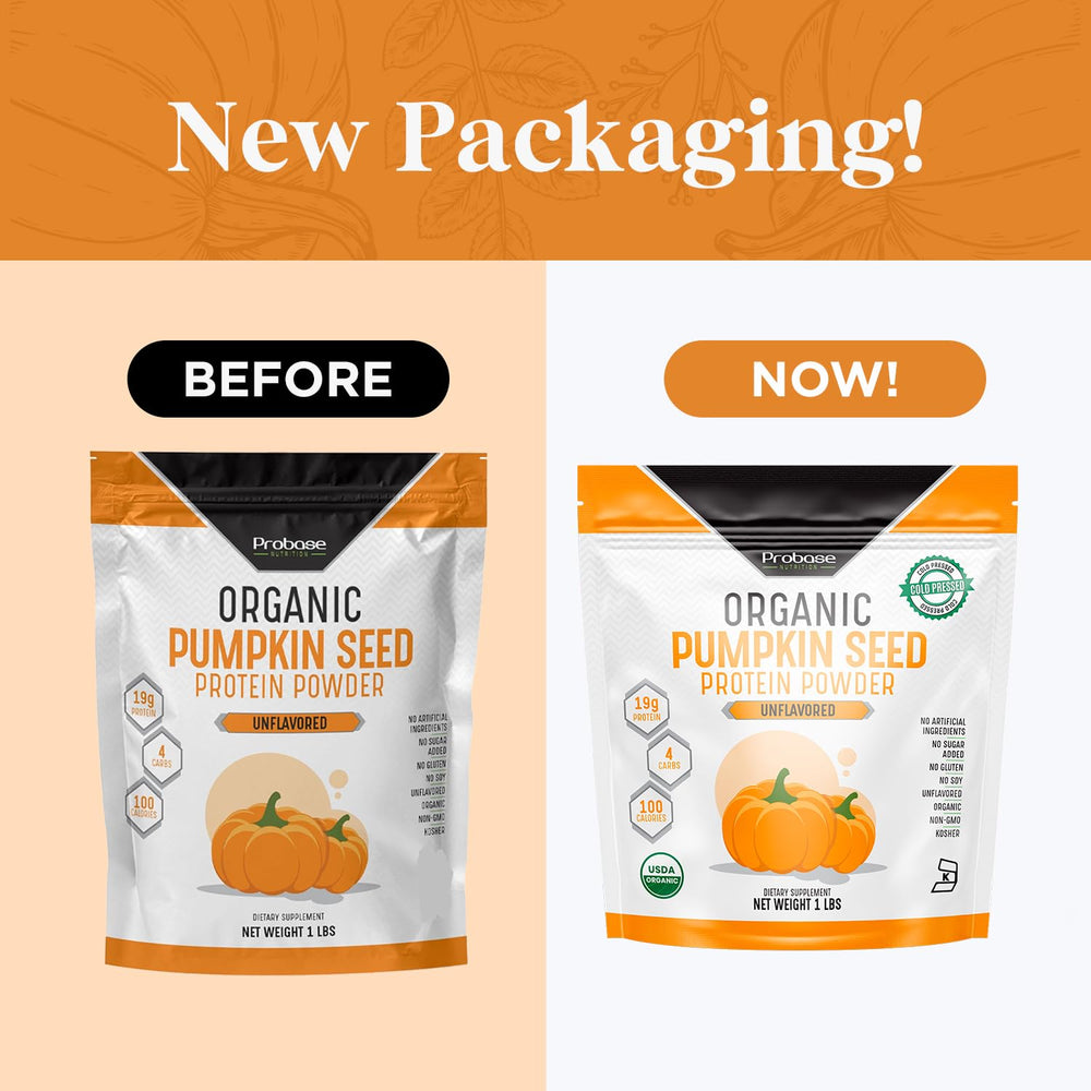 Vegan plant-based protein from Probase Nutrition pumpkin seed powder