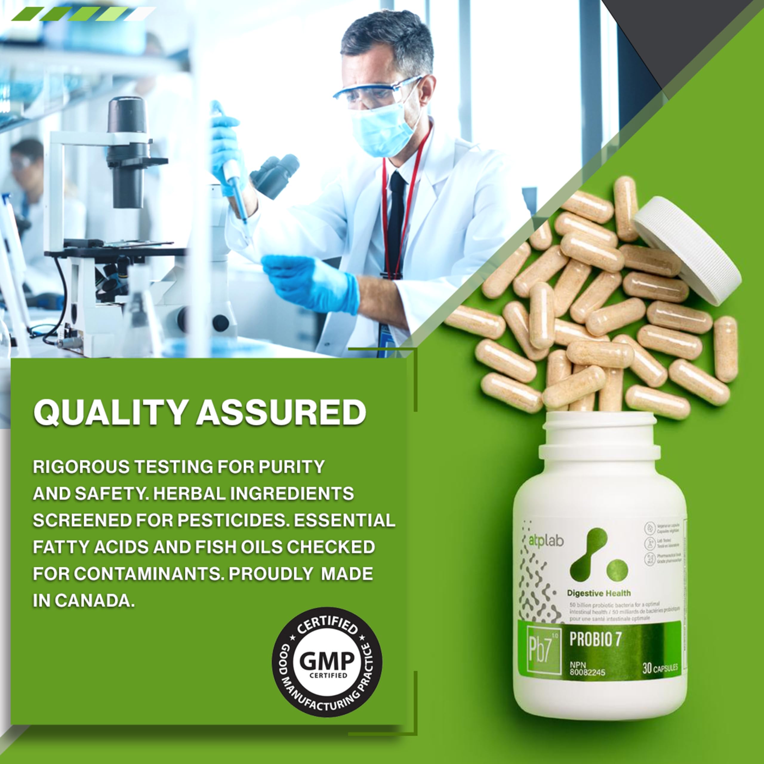 Men and women digestive health with Probio 7