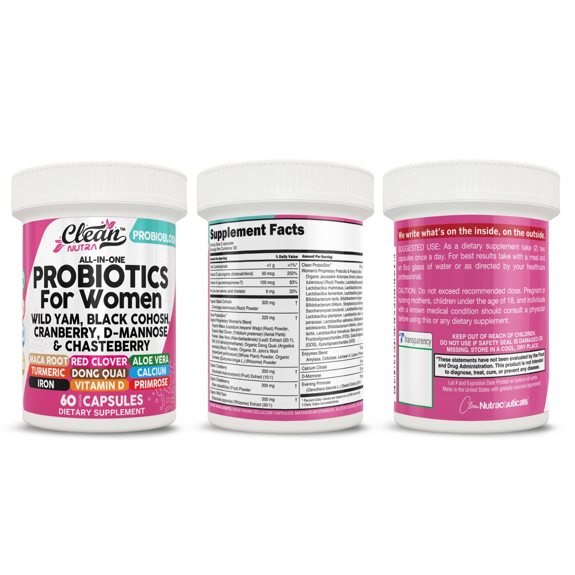 Healthy woman taking ProbioBloom as part of daily routine