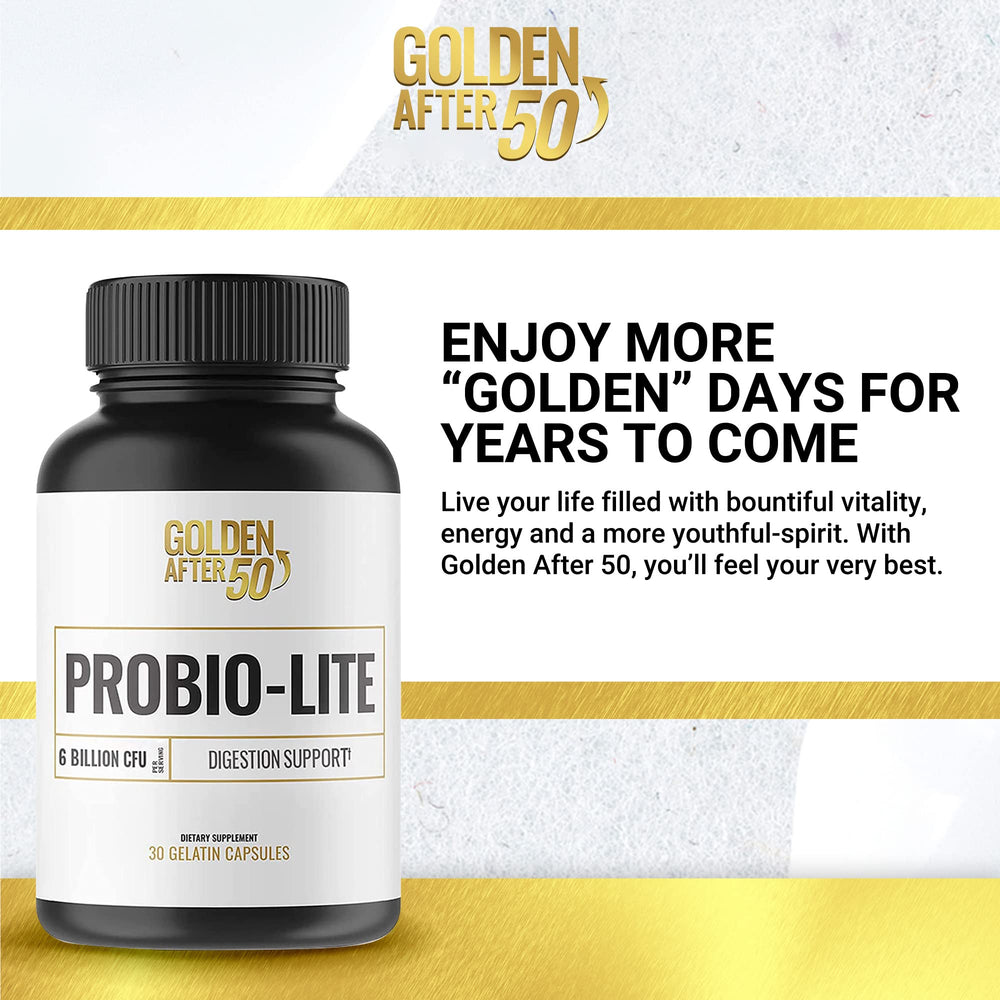 Close-up view of Probio-Lite probiotic capsules