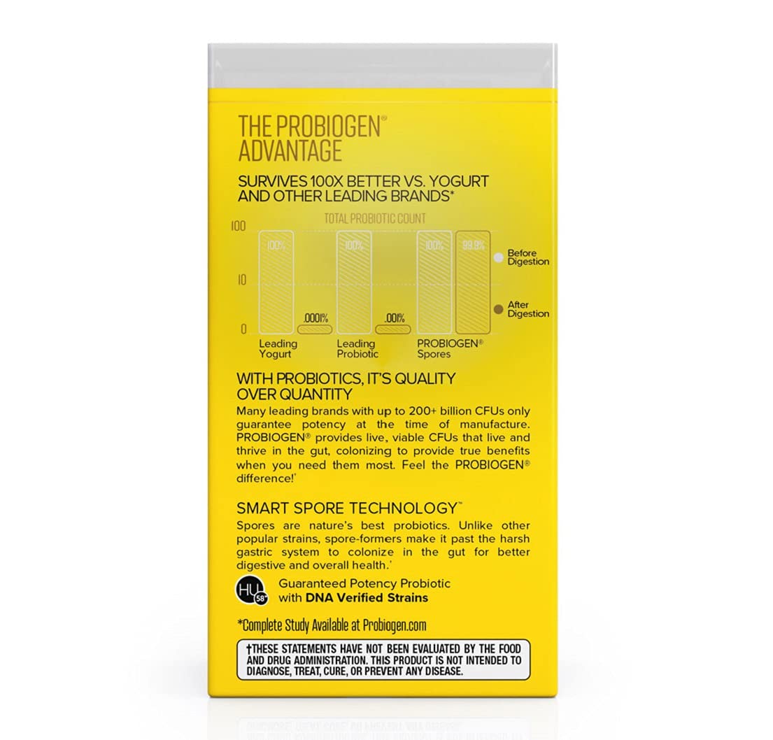 Gluten-free and dairy-free probiotic product label graphics