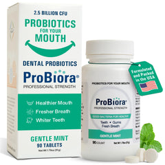 ProBiora Professional Strength probiotic tablets for teeth and gums