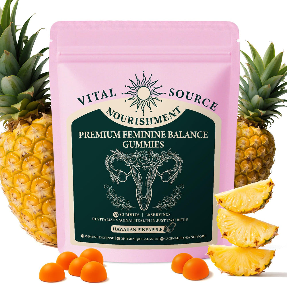 Hero image: Probiotic Gummies for Women in tropical pineapple flavor