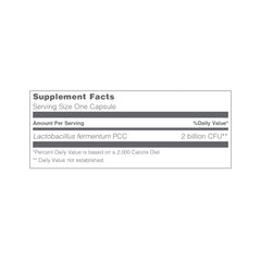 Lactobacillus fermentum PCC probiotic for gut health