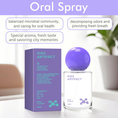 Fine mist being sprayed into the mouth