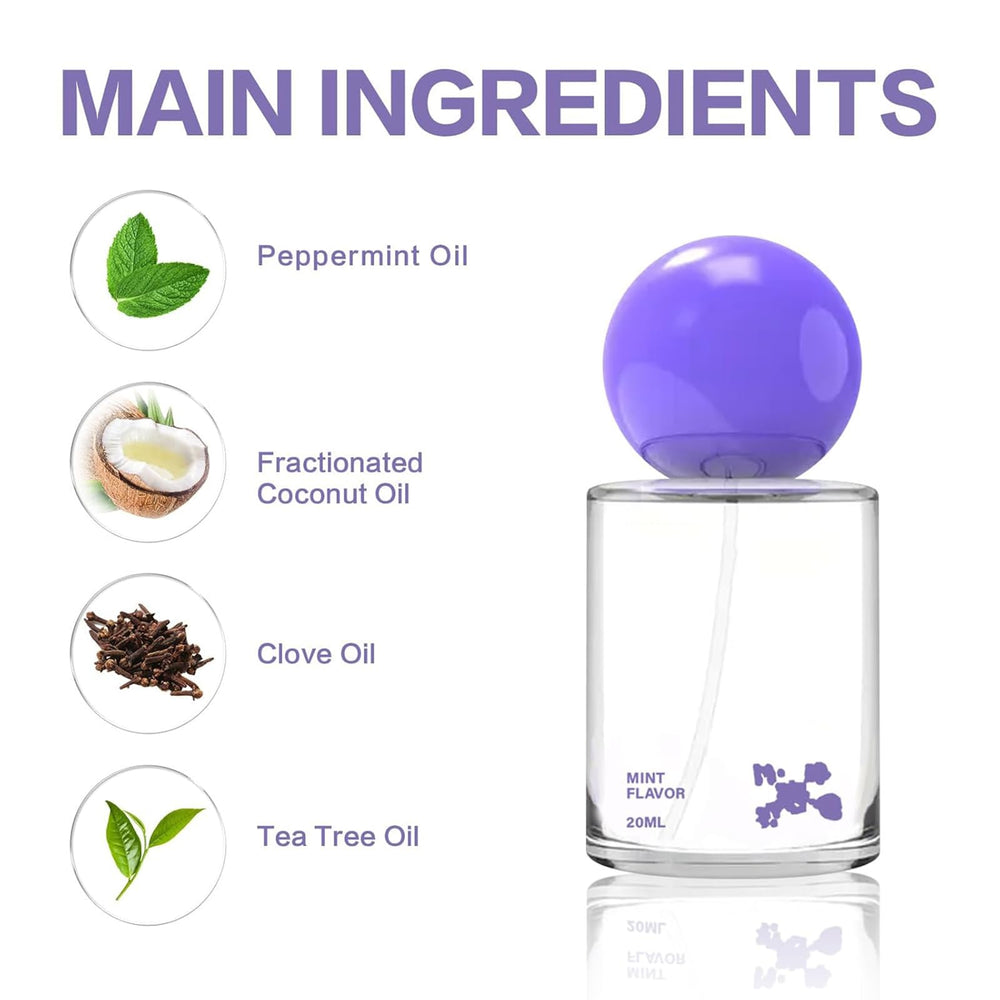 Compact packaging ideal for on-the-go breath refreshment