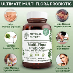 Label listing probiotic strains: Lactobacillus acidophilus, Lactobacillus lactis, Lactobacillus reuteri, Lactobacillus plantarum, Bifidobacterium bifidum