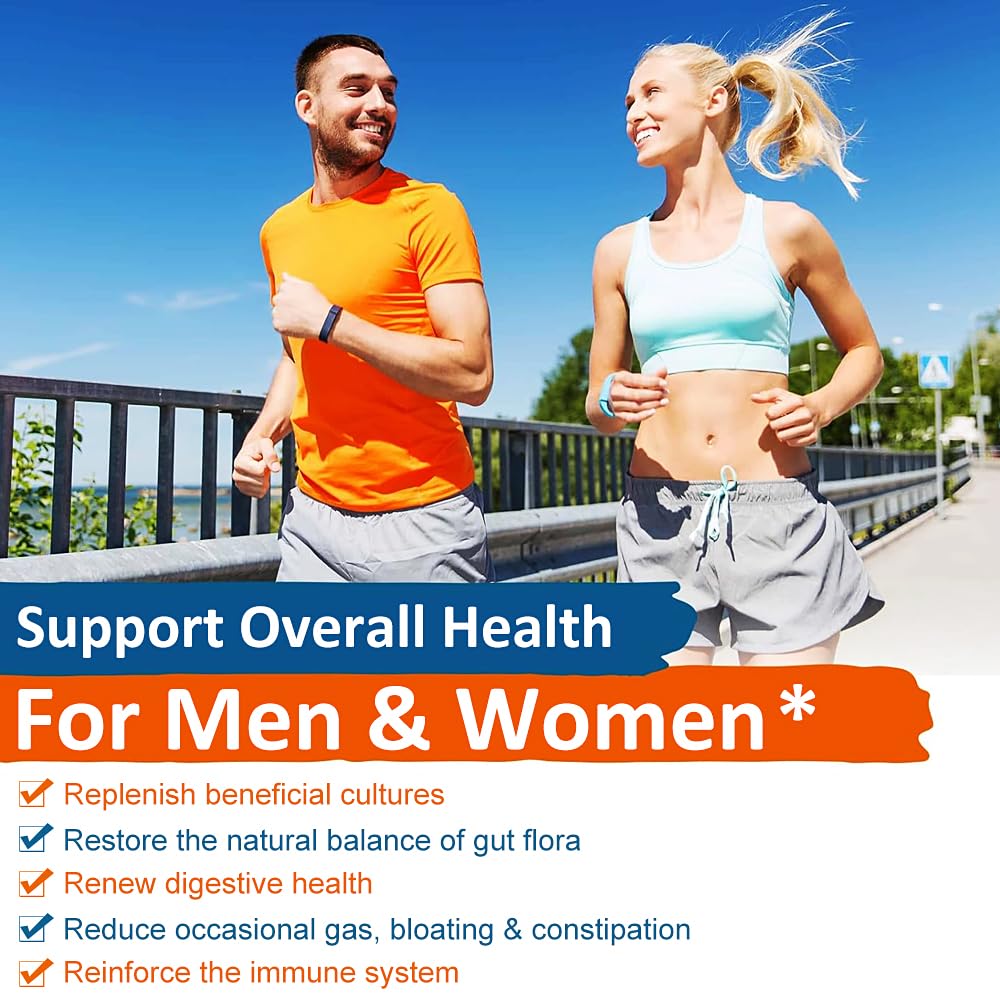 Probiotic supplement suitable for women and men
