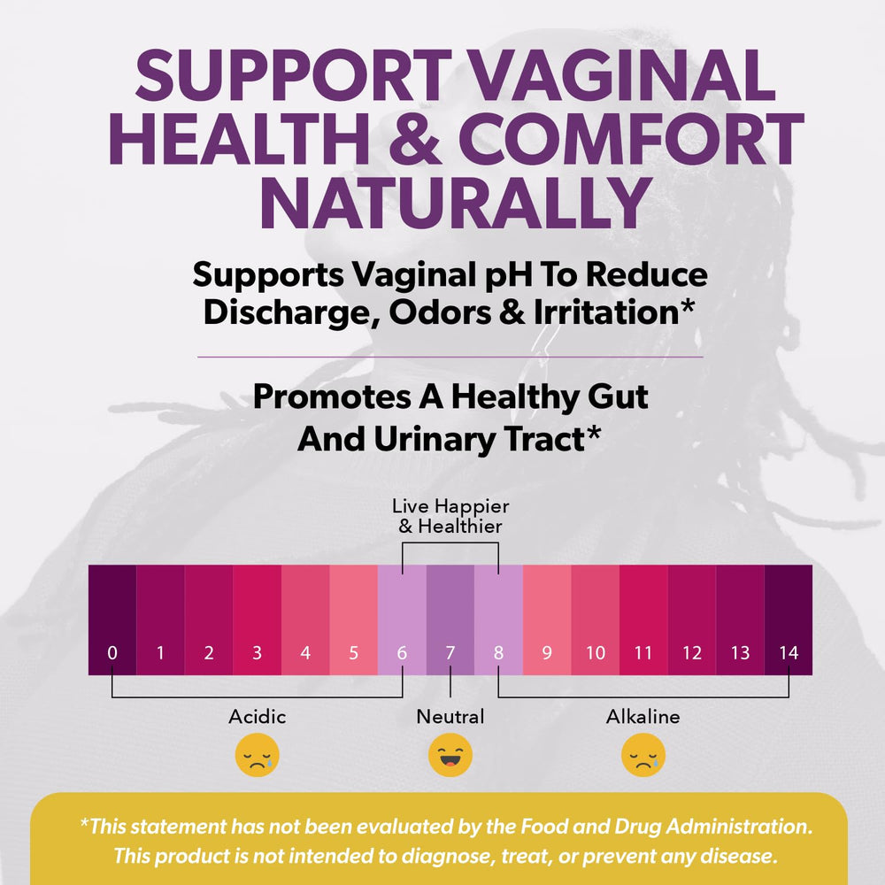 Probiotic bottle with cranberry and D-Mannose for women's urinary health