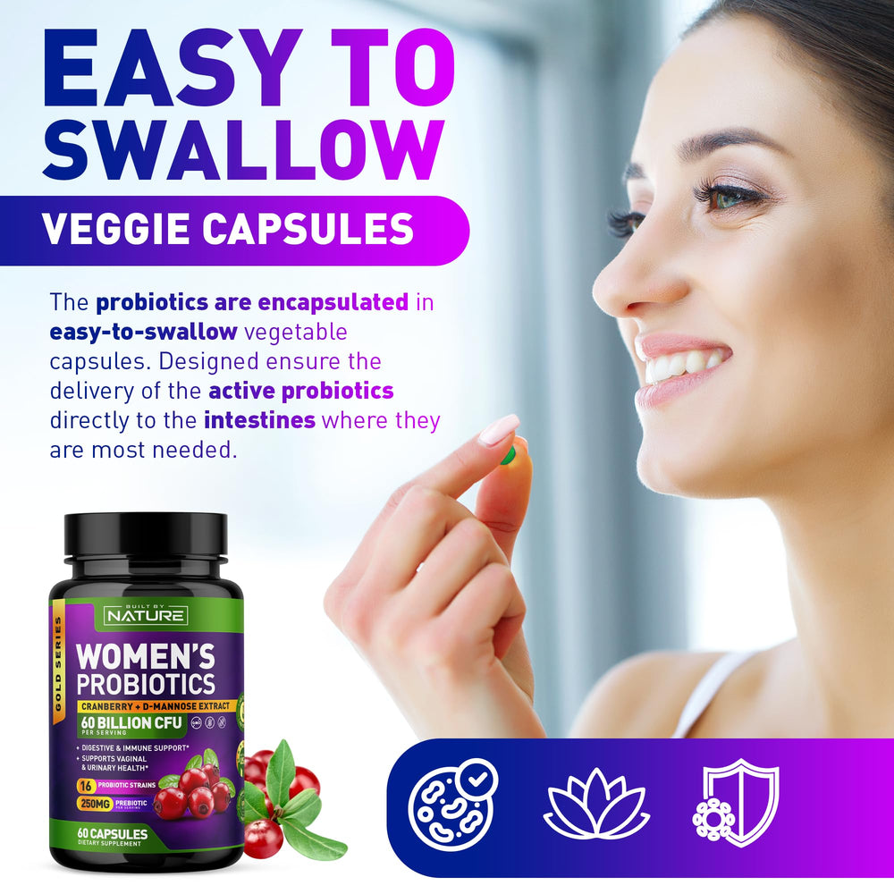 Probiotics for Women supporting digestive, immune, and vaginal health