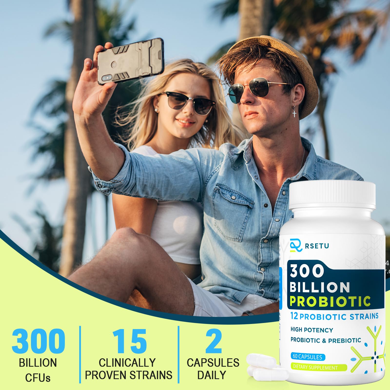 Organic prebiotics and probiotic blend ingredients