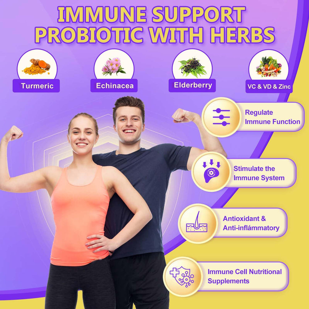 Detox cleanse herbal blend included with probiotics