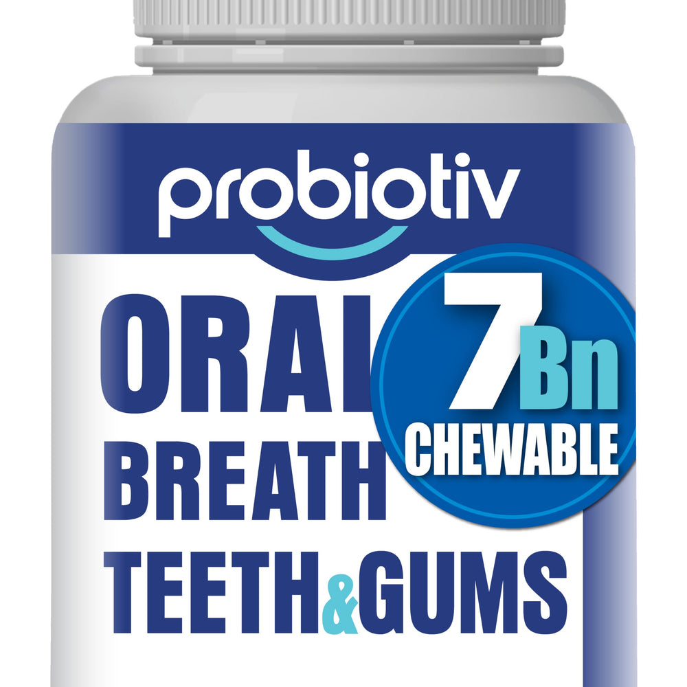 Probiotiv packaging for oral probiotic chews