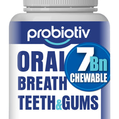 Probiotiv packaging for oral probiotic chews