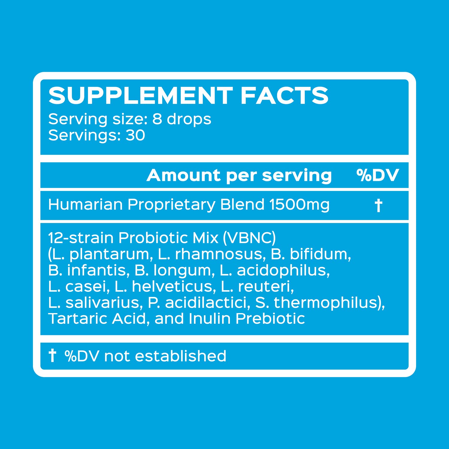 Organic and non-GMO certifications with third-party testing seal