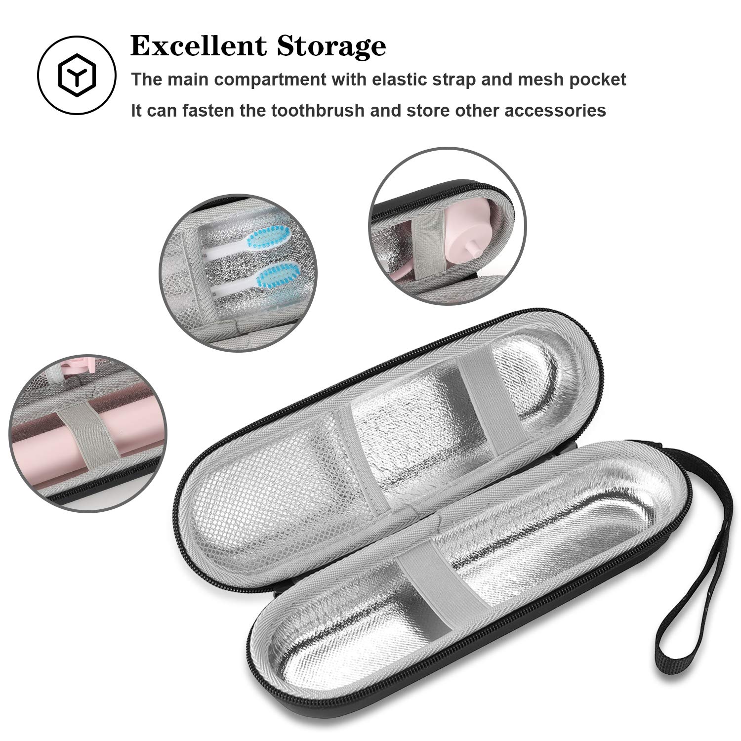 Detachable carabiner for hanging or travel