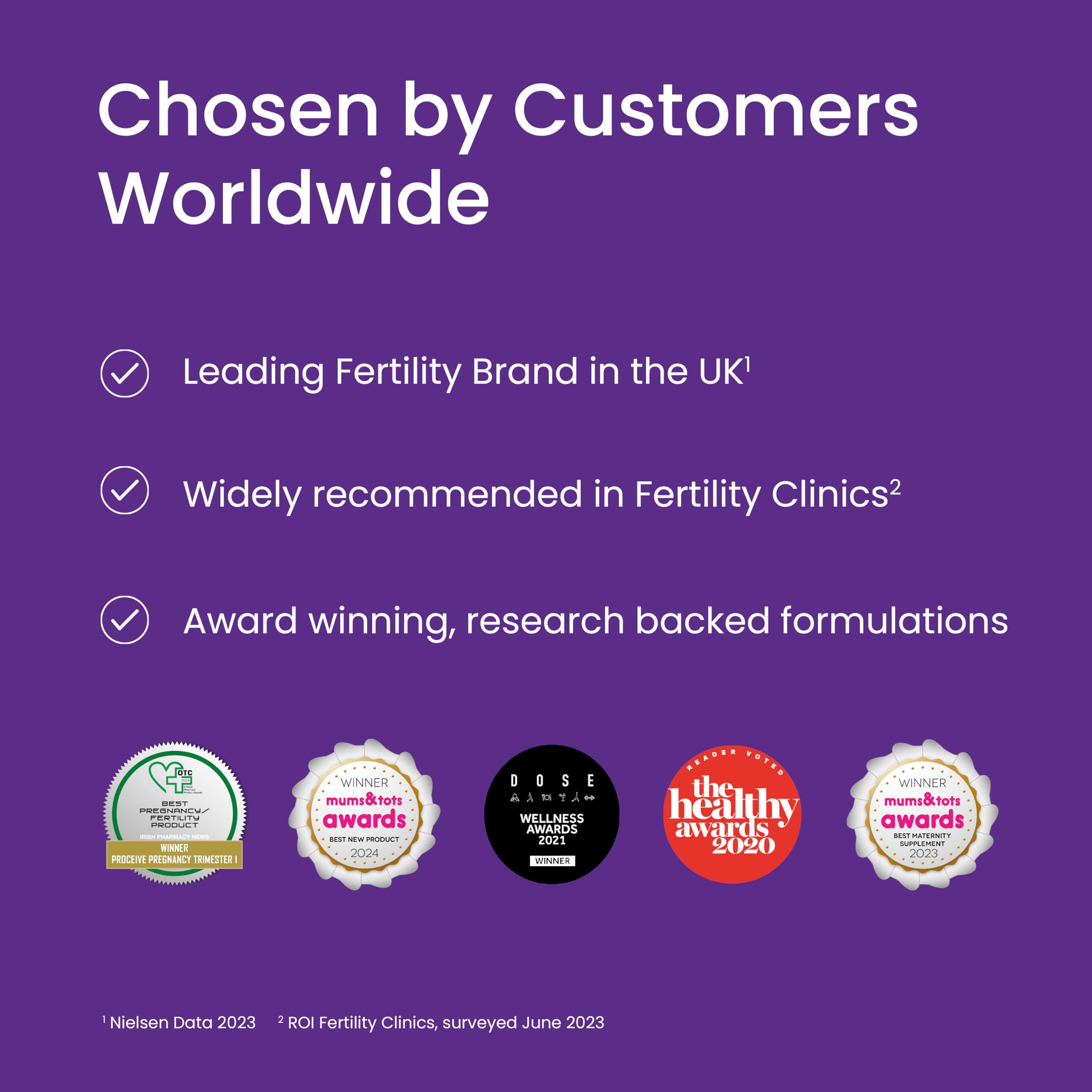 Third-party testing symbol indicating product purity