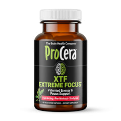 Procera XTF bottle pour highlights study-focused energy for sessions