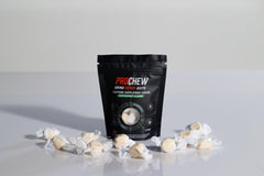 PROCHEW caffeine-infused taffy pack-12 provides convenient energy on the go.