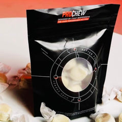 PROCHEW whey protein isolate ingredient highlights protein support during the day.