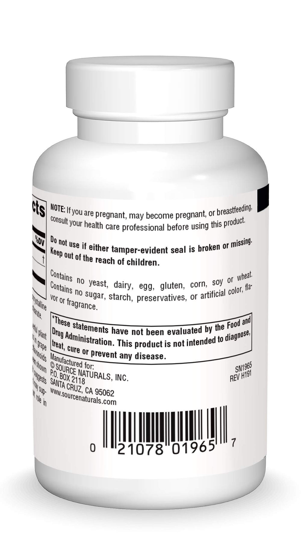 Graphic illustrating procyanidins and bioflavonoids from grape seed