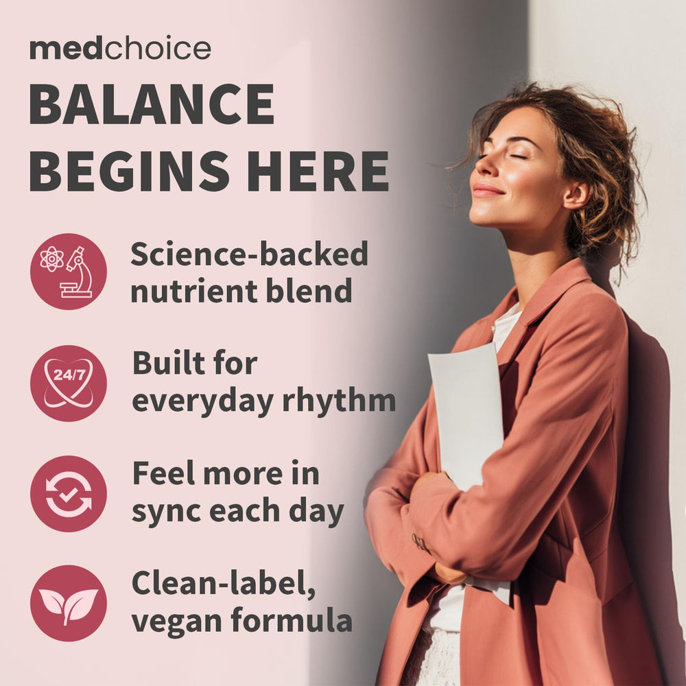 Vegan inositol supplement bottle on white background