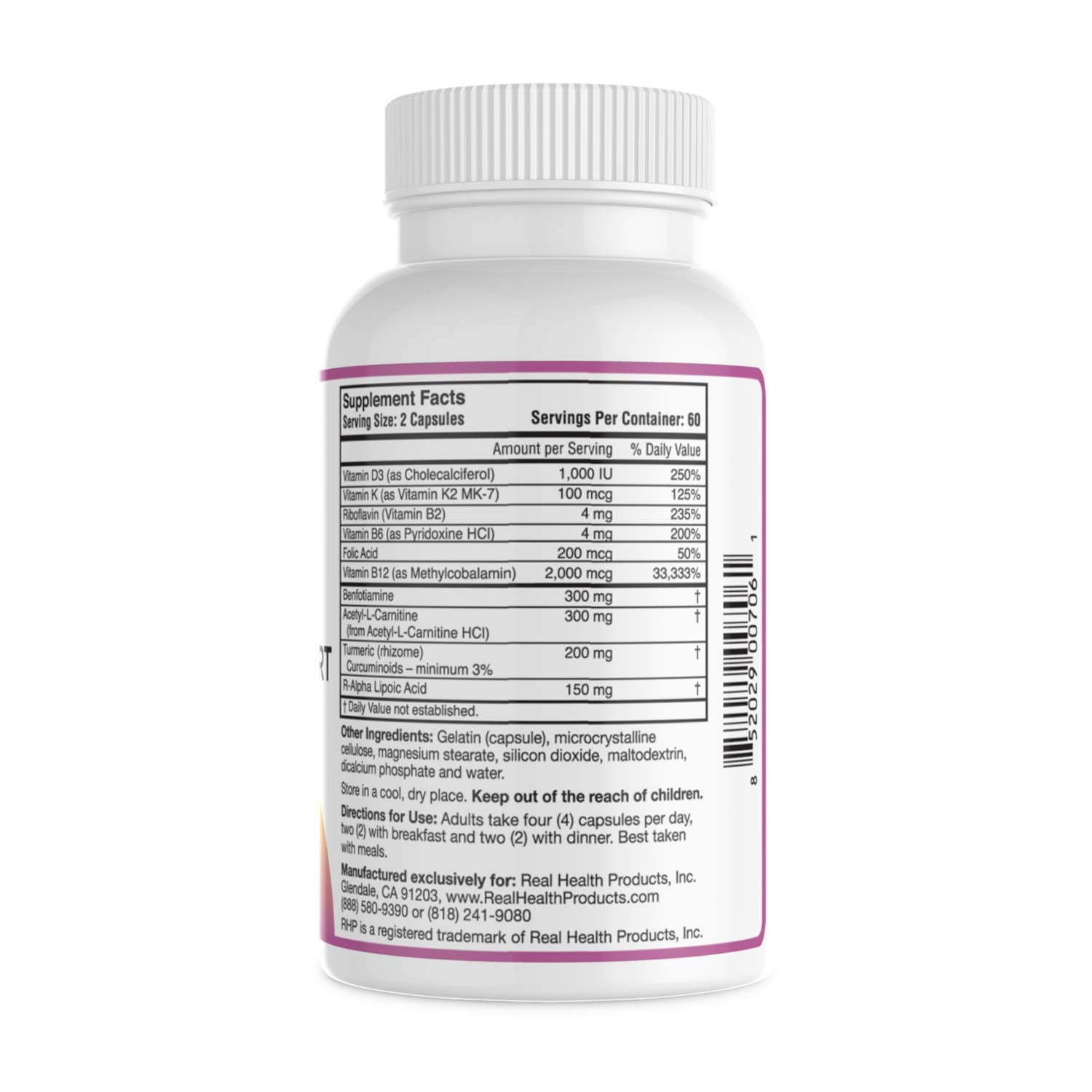 Packaging and product box design for Advanced Nerve Support Formula